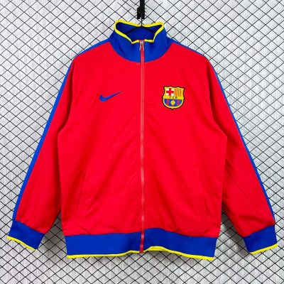 10/11 Barcelona Red Windbreaker
