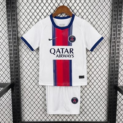 26/27 PSG Away Kids Soccer Jersey Size 16-28
