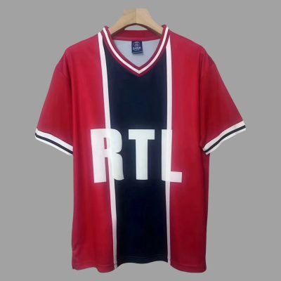 74/76 PSG Away Retro Soccer Jersey