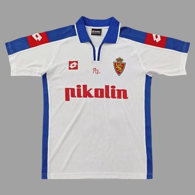 03/05 Real Zaragoza Home Retro Soccer Jersey