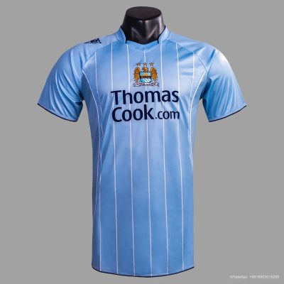 07/08 Manchester City Home Retro soccer jersey