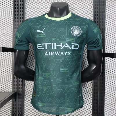 25/26 Manchester City Fourth Player Version Soccer Jersey