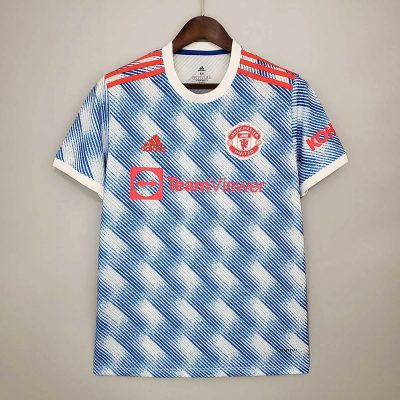 21/22 Manchester United Away Retro Soccer Jersey
