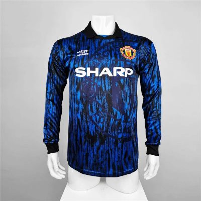 92/93 Manchester United away long sleeve