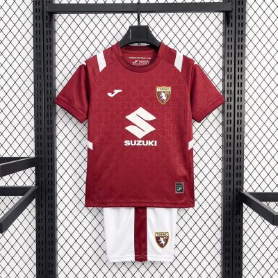 26/27 Torino Home Kids Soccer Jersey