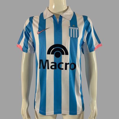 07/08 Racing Avellaneda Home Retro Soccer Jersey
