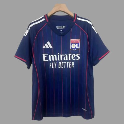 25/26 Lyon Away Soccer Jersey