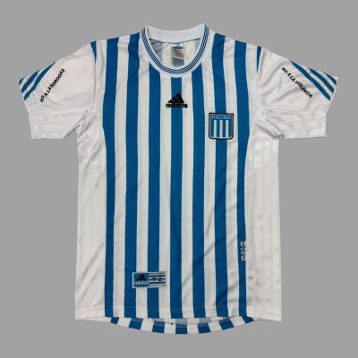 99/00 Racing Avellaneda Home Retro Soccer Jersey