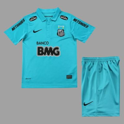 2012 Santos Third Kids Retro Soccer Jersey Size 16-28