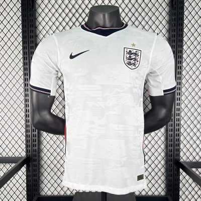 2026 England Home Player Version Soccer Jersey