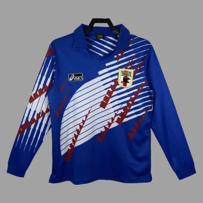 93/94 Japan Home Long Sleeve Retro Soccer Jersey