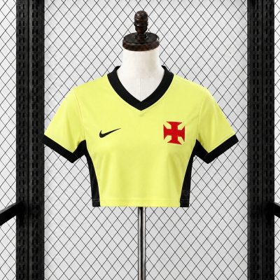 2026 Vasco da Gama Third Women Crop Jersey