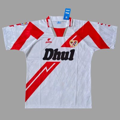 94/95 Rayo Vallecano Home Retro Soccer Jersey
