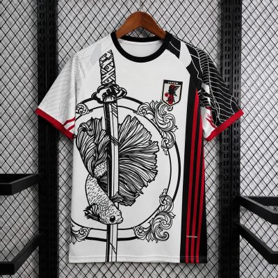 2026 Japan Prominent Katana Betta Fish Special Edition White Soccer Jersey