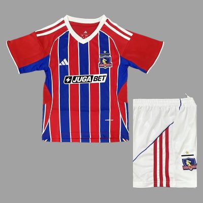 2025 Colo Colo Third Kids Soccer Jersey Size 16-28