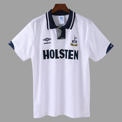 91/93 Tottenham Hotspur Home Retro Soccer Jersey