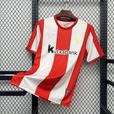 25/26 Athletic Club Bilbao Retro Soccer Jersey