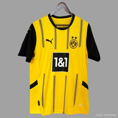 24/25 Dortmund home soccer jersey