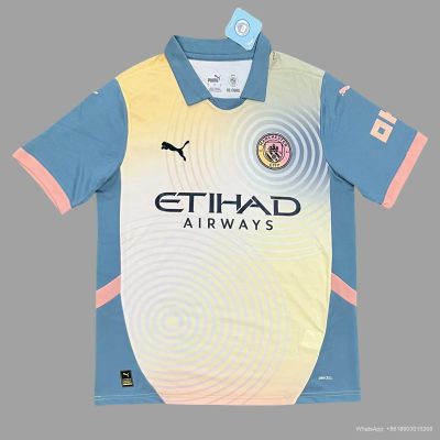 24/25 Manchester City Fourth Soccer Jersey