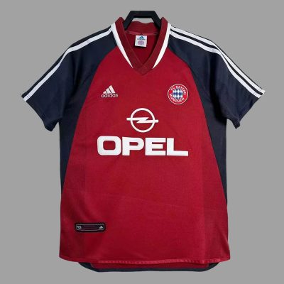 01/02 Bayern Munich Home Retro Soccer Jersey