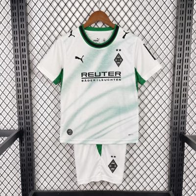 26/27 Monchengladbach Home Kids Soccer Jersey Size 16-28