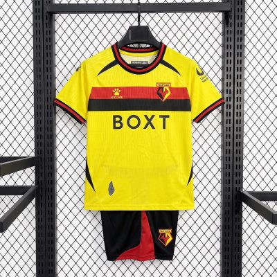 26/27 Watford Home Kids Soccer Jersey