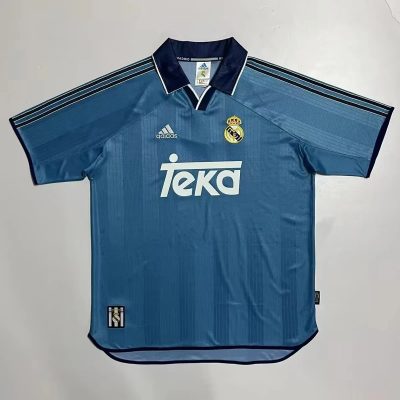 99/01 Real Madrid Third Retro Soccer Jersey