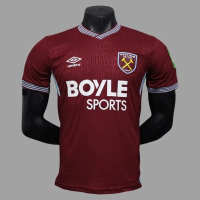 25/26 West Ham United Home Player Version Soccer Jersey