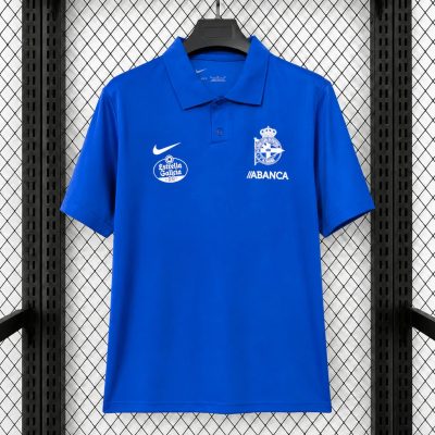 26/27 La Coruna Third Travel Polo Shirt