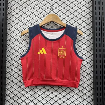 2026 Spain Home Crop Top