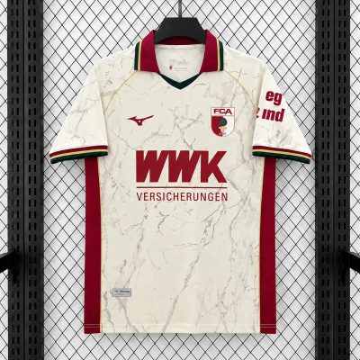 26/27 Augsburg Home Soccer Jersey