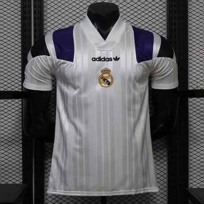 26/27 Real Madrid EQT White Player Version Soccer Jersey