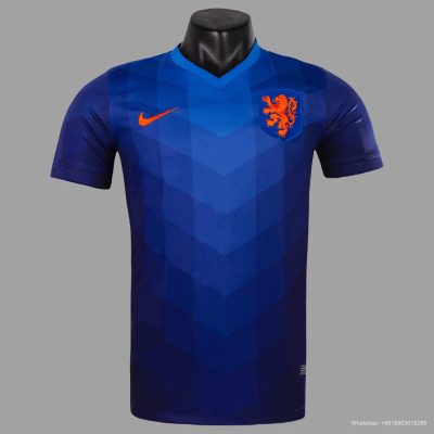 2014 Netherlands Away Retro Soccer Jersey