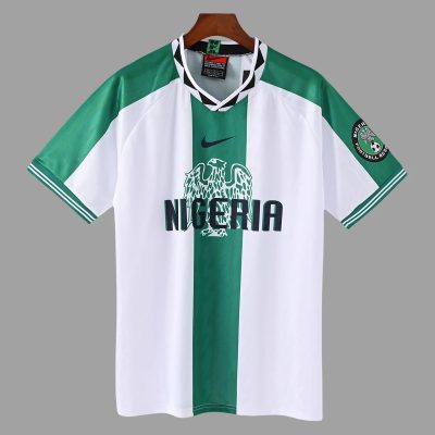 1996 Nigeria Away Retro Soccer Jersey