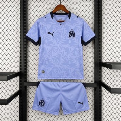 26/27 Marseille Third Kids Soccer Jersey