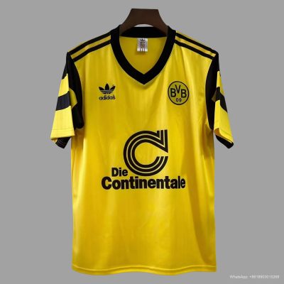 89/90 Dortmund Anniversary Retro Soccer Jersey