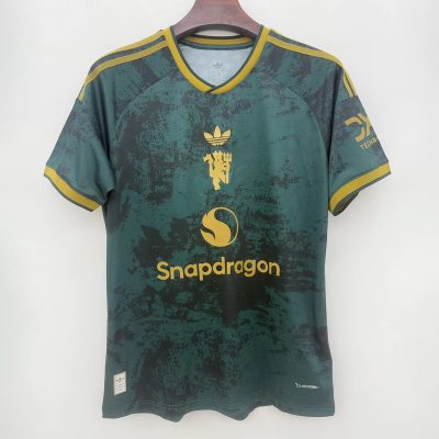 25/26 Manchester United Special Version Green Soccer Jersey