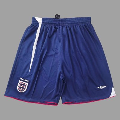 2006 England Home Retro Shorts