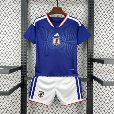 2026 Japan Home Kids Soccer Jersey Size 16-28