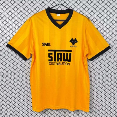 86/88 Wolverhampton Wanderers Home Retro Soccer Jersey