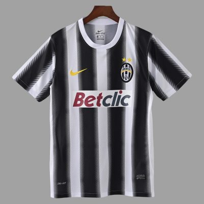 11/12 Juventus Home Retro Soccer Jersey