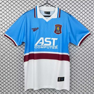 97/98 Aston Villa Away Retro Soccer Jersey