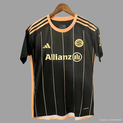 24/25 Bayern Munich black soccer jersey