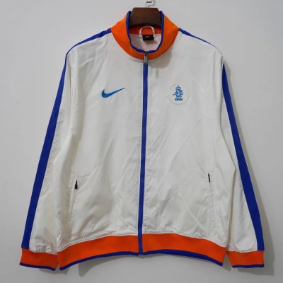 2010 Netherlands White Windbreaker