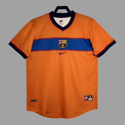 98/99 Barcelona Third Retro Soccer Jersey