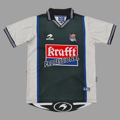 00/02 Real Sociedad Away Retro Soccer Jersey
