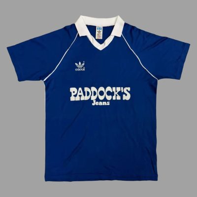84/85 Schalke 04 Home Retro Soccer Jersey