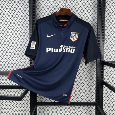15/16 Atletico Madrid Away Retro Soccer Jersey