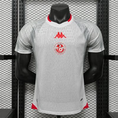 2026 Tunisia Home Player Version Soccer Jersey