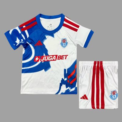 2026 Universidad de Chile Away Kids Soccer Jersey Size 16-28
